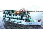 LA ARMADA PARAGUAYA RECIBE A LA COMISIÓN SONDOPE 2025 EN EL PUERTO DE ASUNCION