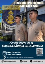 𝐈𝐍𝐒𝐂𝐑𝐈𝐏𝐂𝐈𝐎𝐍𝐄𝐒 𝐀𝐁𝐈𝐄𝐑𝐓𝐀𝐒 – 𝐄𝐒𝐂𝐔𝐄𝐋𝐀 𝐍𝐀́𝐔𝐓𝐈𝐂𝐀 𝐃𝐄 𝐋𝐀 𝐀𝐑𝐌𝐀𝐃𝐀 𝐏𝐀𝐑𝐀𝐆𝐔𝐀𝐘𝐀