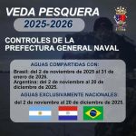 VEDA PESQUERA 2025–2026